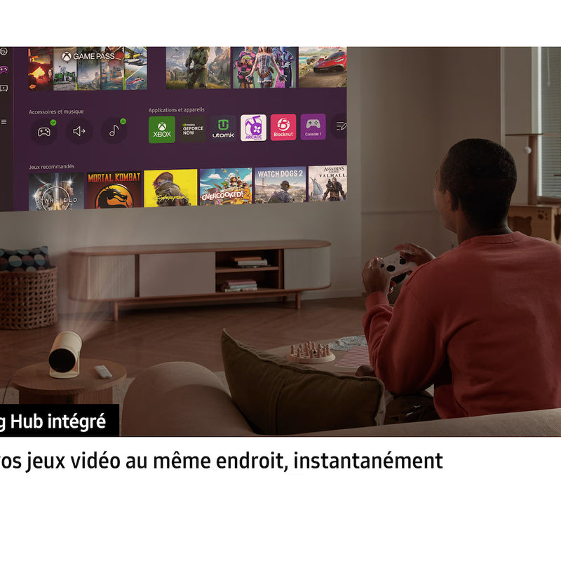 Bærbar 1080p projektor